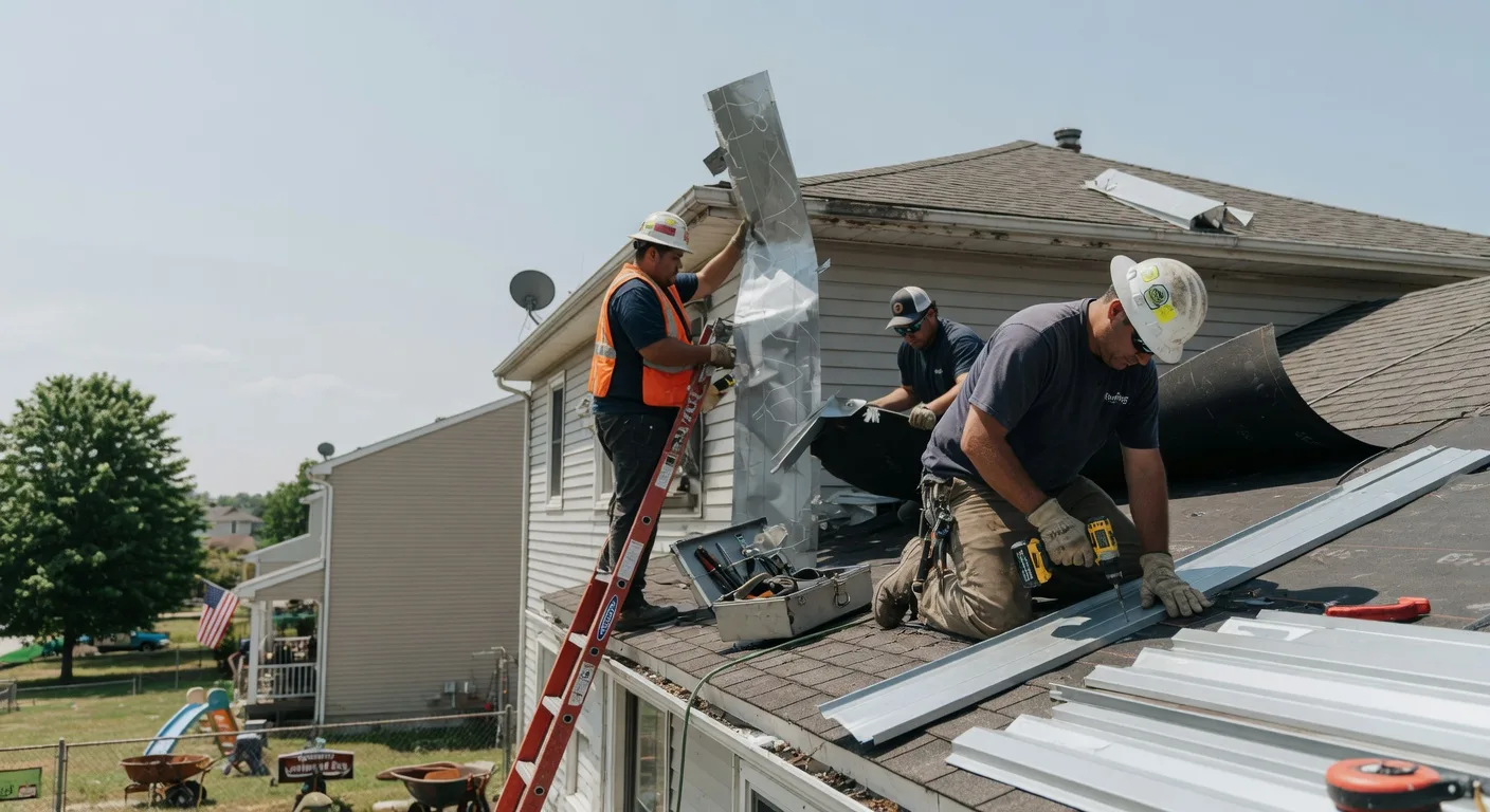 Metal Roof Repair in Horse Shoe, NC